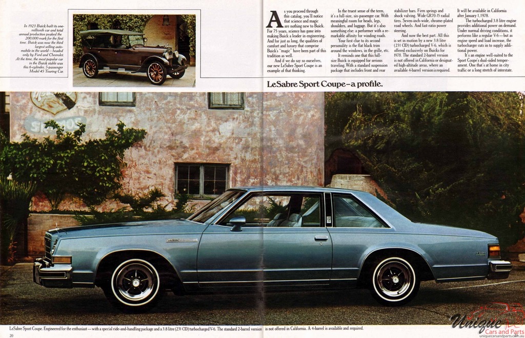 1978 Buick Full-Line All Models Brochure Page 22